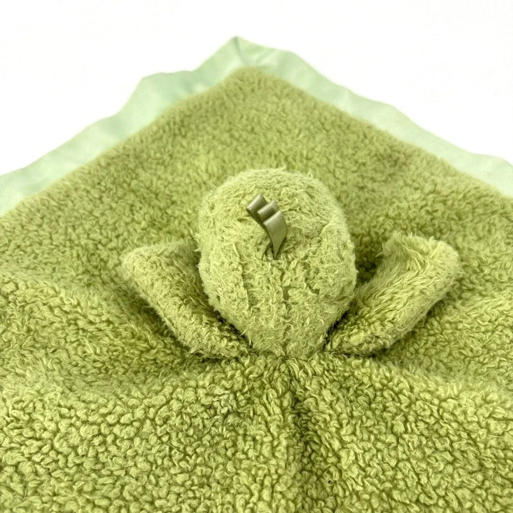 Apricot Lamb Stuffed‎ Animals Green Dinosaur Security Blanket/Lovey Satin Trim
